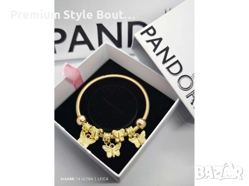 гривна тип Пандора от медицинска стомана 