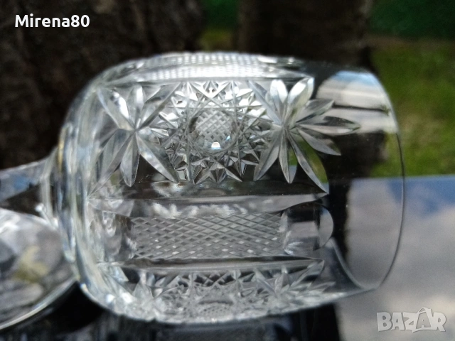 Кристален сервиз от 5 чаши за червено вино - Австрия !, снимка 10 - Сервизи - 54169497