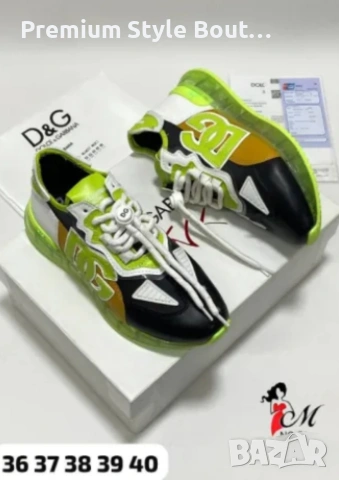 дамски маратонки dolce gabbana , снимка 3 - Маратонки - 53664673