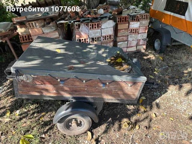 Автомобилно ремарке с регистрация ! 