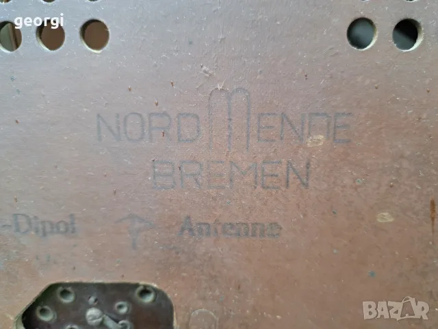 лампово радио Nord Mende Bremen, снимка 14 - Радиокасетофони, транзистори - 50234696