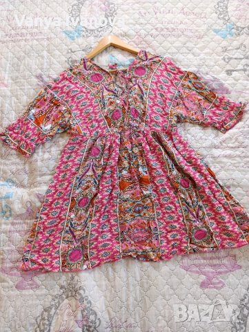  Shein шарена рокля , снимка 8 - Рокли - 50753804