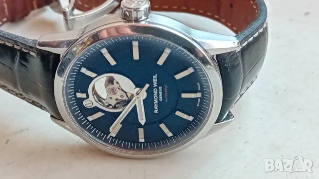 Швейцарски часовник Raymond Weil Freelancer automatic, 42мм, бартер, снимка 3 - Мъжки - 49323317