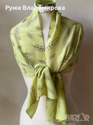 Копринен шал/ дълъг шал/ различни видове, снимка 4 - Шалове - 51339568