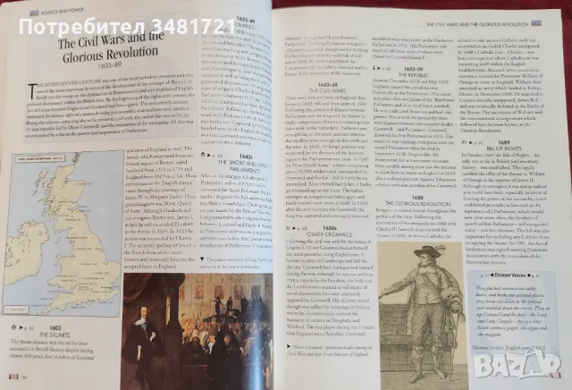 Илюстрирана история на Великобритания / Illustrated Guide to British History, снимка 11 - Енциклопедии, справочници - 48775786