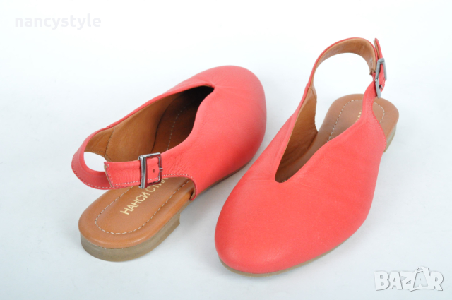 СЕЗОН'24! Леки и удобни дамски сандали от естествена кожа - Два цвята, снимка 8 - Сандали - 44938457