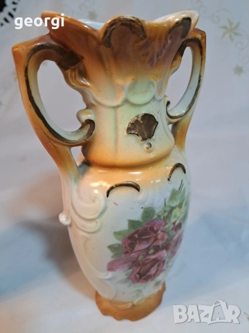 Стара порцеланова ваза 34/1, снимка 2 - Декорация за дома - 53565475