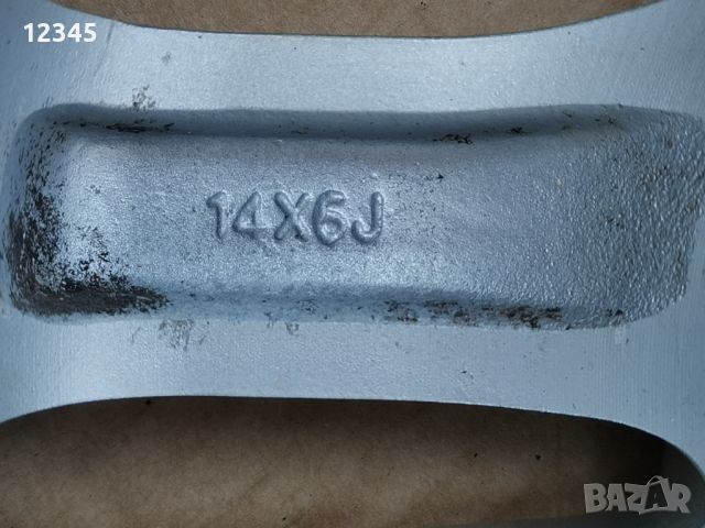 14’’ 5x100 za vw/skoda/seat 14” 5х100 за фолцваген/шкода/сеат с гуми 185/60R14 dot23-№38, снимка 9 - Гуми и джанти - 46731031