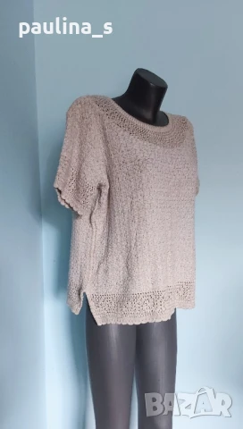 Три различни броя / Винтидж! Памучна блуза тип туника от плетена дантела , снимка 16 - Туники - 51017987