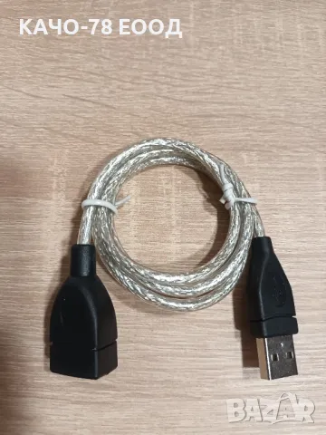 Кабел USB M - USB F, снимка 2 - Кабели и адаптери - 47726595