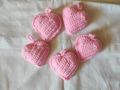  Ръчно изработени плетени играчки - Сърца