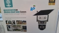  соларна безжична въртяща камера 4G 12MP работи с СИМ SIM карта мобилни данни от тел. оператор, снимка 3