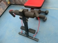 021233  нова лежанка за фитнес + 2 гири  - ОБЩА цена 100 лв или 51,13 евро v.m. - състояние ново - с, снимка 4