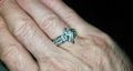 Дамски пръстен с циркони, снимка 14