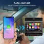 Безжичен Carplay за iOS - 5GHz безжичен адаптер за Carplay за авто свързване. Безжично управление - , снимка 2