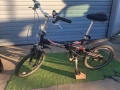 Алуминиев сгъваем велосипед-20 цола , снимка 1