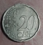 Рядка находка 20евроцентов 2002г, снимка 2