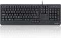 Perixx PERIBOARD-513 кабелна USB клавиатура с тъчпад и с 10 горещи клавиша, черна, снимка 1