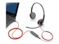 USB Stereo Слушалки с микрофон PLANTRONICS BLACKWIRE C3220, снимка 2