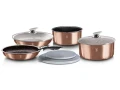 НОВ! Комплект съдове Berlinger Haus – 9 части, индукция, удобна дръжка, снимка 4
