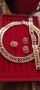 Комплект от медицинска стомана Колие ,гривна ,обеци ,пръстен, снимка 1 - Колиета, медальони, синджири - 45162771