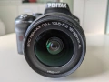 Pentax K-X 12.4MP цифров SLR фотоапарат SMC Pentax DAL 1:3.5-5.6 18-55mm AL обектив пъллен комплект, снимка 2