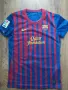 NIKE BARCELONA HOME FOOTBALL SHIRT - юношеска футболна тениска , снимка 5