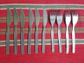 Прибори вилици ножове 10 бр, снимка 2