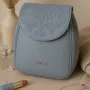 Дамска раница от еко материал с бродиран капак, снимка 3