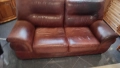 Кожени дивани тройка и двойка , снимка 3