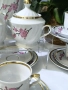 Руски порцелан сервиз за кафе , снимка 3