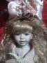 Старинна порцеланова кукла със стойка , снимка 7
