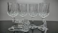Cristal D’ Arques. 5 броя кристални чаши за ракия/аперитив, оловен кристал, 120 мл, снимка 1 - Чаши - 46037195