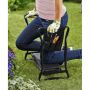Сгъваем градински стол / Подложка за колене / Столче за плевене +Чанта, снимка 2