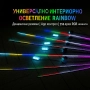 RAINBOW LED амбиентно осветление за автомобили с RGB 256 цвята, 6 в 1, снимка 4