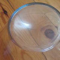 Голяма стъклена купа Евтино , снимка 3 - Чинии - 45732790