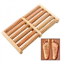 Дървен масажор за крака, снимка 1 - Масажори - 45574145
