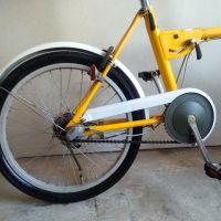 Сгъваем велосипед Maruishi Bellepack 20", снимка 4 - Велосипеди - 45470531