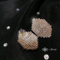 КОМПЛЕКТ ARINA / Цвят: Златисто, сребристо / Луксозен дамски комплект бижута с кристали от 3 части –, снимка 13 - Бижутерийни комплекти - 45791352