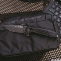 Сгъваем нож SOG Terminus XR LTE, в цвят Blackout - 7,5 см, снимка 7 - Ножове - 45268085