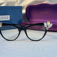 Gucci очила за компютър прозрачни слънчеви диоптрични рамки, снимка 4 - Слънчеви и диоптрични очила - 45186479