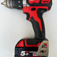 Milwaukee M18 BDD - Акумулаторен винтоверт 2x18V 5.0Ah, снимка 2 - Винтоверти - 45041259