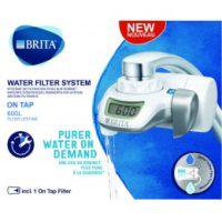 Система за филтриране на вода Brita OnTap, Монтаж на кран, LCD дисплей, 600 л капацитет, снимка 1 - Други - 44989489