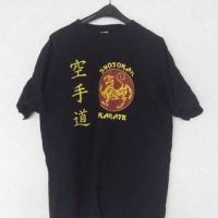 Памучна тениска Shotokan като нова (XL), снимка 2 - Спортни дрехи, екипи - 45466747