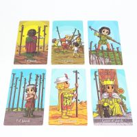 Таро 7x12см: Crybaby Tarot & Smithtiny Tarot & Llewellyn Classic Tarot, снимка 8 - Карти за игра - 34659156