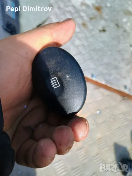 ПРЕВКЛЮЧИТЕЛ ,бутон ЗА ОТОПЛЕНИЕ НА ЗАДНОТО СТЪКЛО FORD ESCORT MK7 95AG-18C621-AA, снимка 1