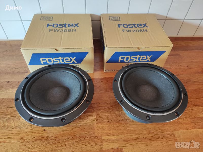 Говорители Fostex Fw208n, снимка 1