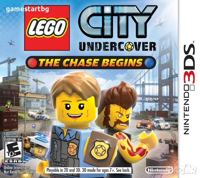 Lego City Undercover The Chase Begins за 3DS, снимка 1