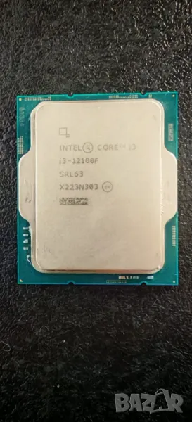 Продавам Перфектен Процесор Intel I3 12100F 4/8 Cores 12Mb BOX, снимка 1