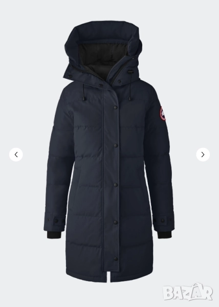 Страхотно дамско зимно яке парка CANADA GOOSE , модел Shelburne Down parka , размер XS / S, снимка 1